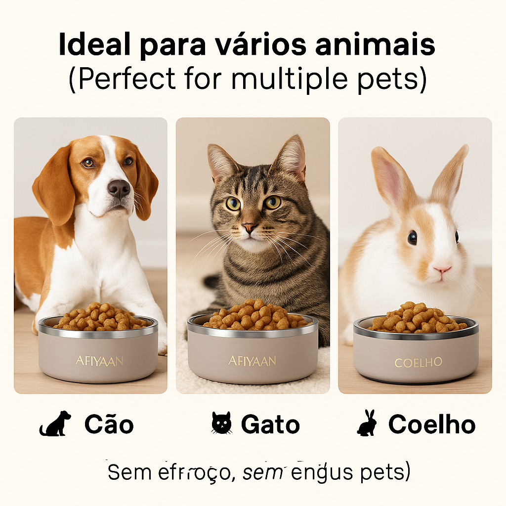 Ideal para Cães e Gatos