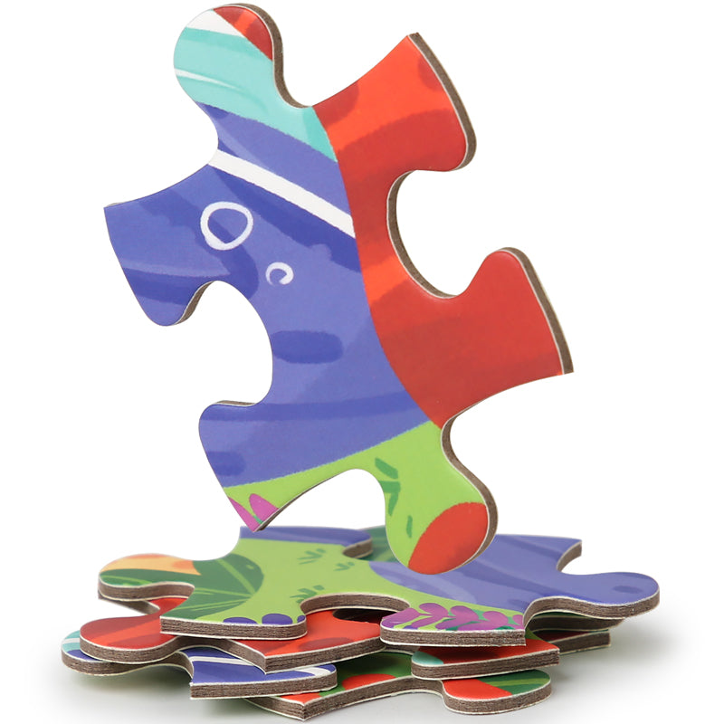 Puzzle de Papel 60 Peças – Brinquedo Montessori Criativo, Jogo Educativo Infantil para Meninos e Meninas, Presente com Certificação CE