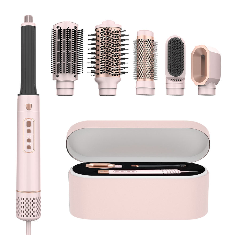Mesky Ferramenta de Estilização de Cabelo 5 em 1 – Multi Styler Iónico BLDC de Alta Velocidade, Secador de Cabelo, Escova de Ar Quente e Escova Modeladora