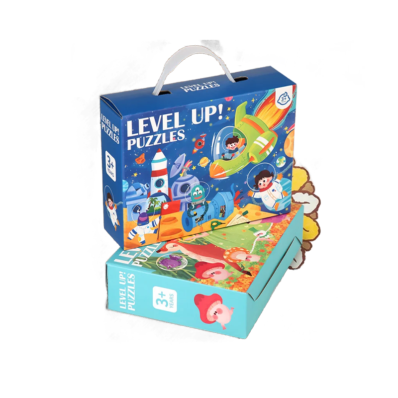 Puzzle de Papel 60 Peças – Brinquedo Montessori Criativo, Jogo Educativo Infantil para Meninos e Meninas, Presente com Certificação CE