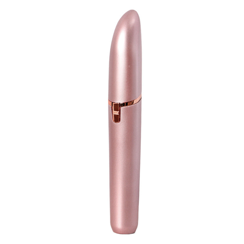 Aparador Elétrico Portátil Mini para Sobrancelhas Femininas – Removedor de Pêlos USB, À Prova de Água, Depiladora Facial Indolor