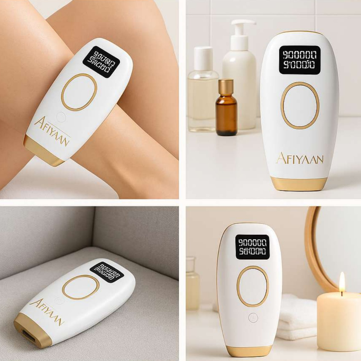 Depiladora a Laser IPL Portátil – Remoção de Pelos a Laser para Mulheres