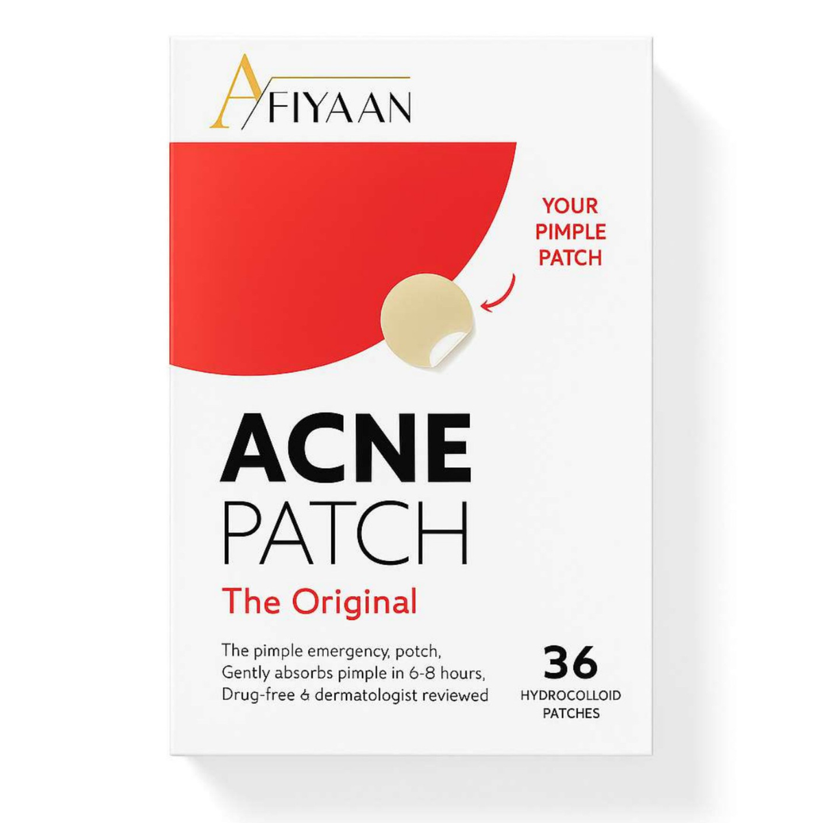 Patches Invisíveis para Acne – Hidrocoloide Cicatrizante e Anti-Espinhas