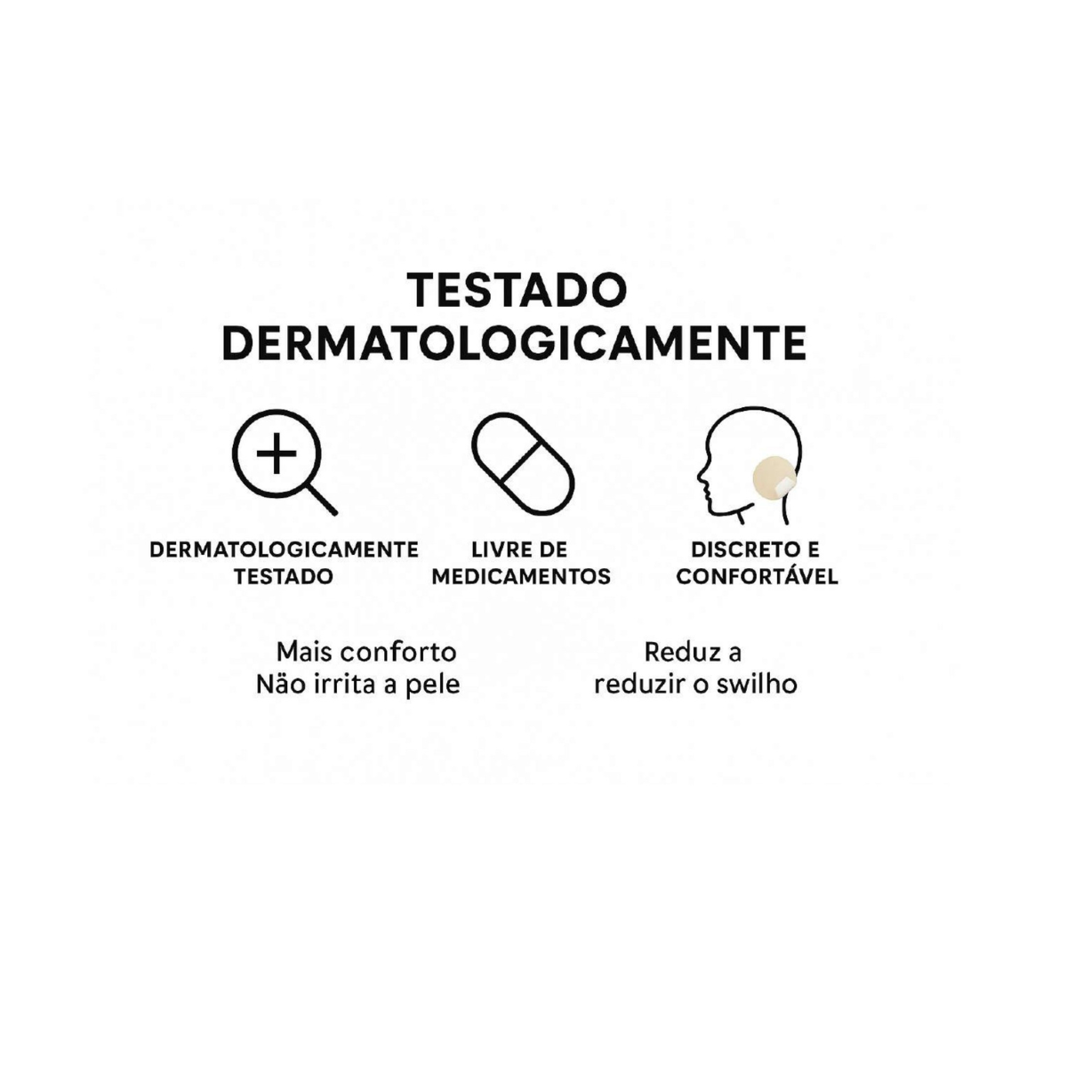Patches Invisíveis para Acne – Hidrocoloide Cicatrizante e Anti-Espinhas